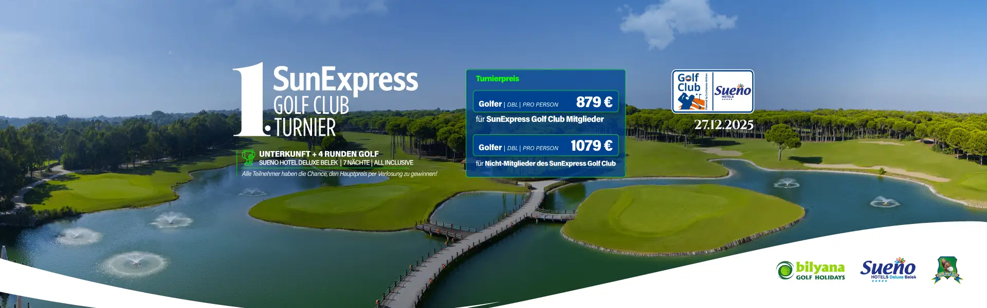 Bilyana Golf - 1. SUNEXPRESS GOLF CLUB TURNIER
